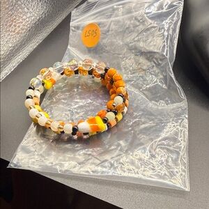 Vibrant Beaded Bracelet Trio